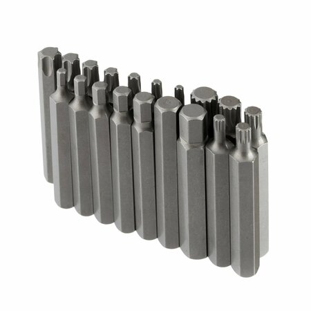 Intertool 3/8 in., 1/2 in. Bit Socket Set, 40 pcs ET08-8040